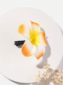 1 Kẹp Tóc Cá Sấu Kiểu Boho Trang Trí Hoa, Dành Cho Bãi Biển - Nhiều màu - Xem 2