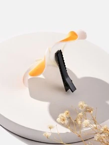 1 Kẹp Tóc Cá Sấu Kiểu Boho Trang Trí Hoa, Dành Cho Bãi Biển - Nhiều màu - Xem 3