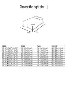 1 Chiếc Váy Ngủ Viền Xù Chắc Chắn, Bộ Chăn Ga Gối Màu Trơn Đơn Giản Váy Giường Cho Phòng Ngủ - Màu xanh lam - Xem 4