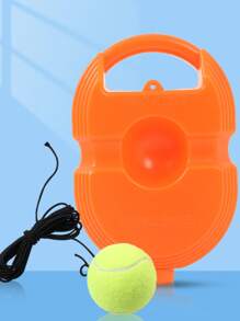 Tennis Training Base With Tennis - Orange - View 1