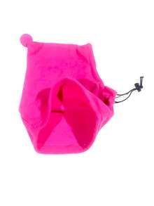 1pc Pom Pom Decor Pet Hat For Dog For Cold Weather - Multicolor - View 2