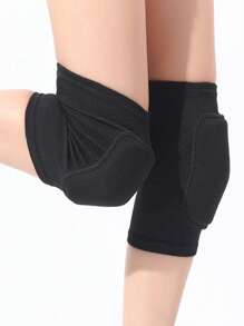 2 件舞蹈瑜伽护膝健身房配件膝盖支撑运动护膝健身房护膝
