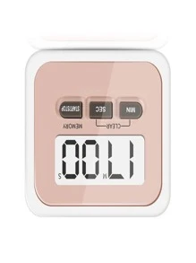 Hẹn giờ điện tử nhà bếp 1 cái - Hồng - Xem 2