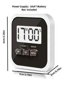 Hẹn giờ điện tử nhà bếp 1 cái - Hồng - Xem 3