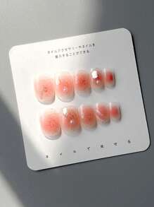 10pcs Fake Nail Display Card - White - View 6