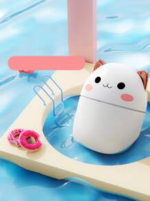 1入組貓貓設計加濕器 - 白色 - 查看 3