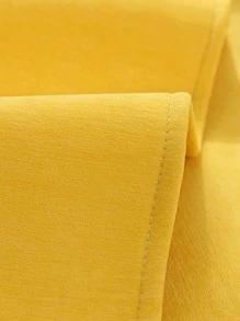 1 Màu Sofa Ghế Đệm, Đơn Giản Màu Trơn Ghế Sofa Đệm Cho Gia Đình - Màu vàng - Xem 3