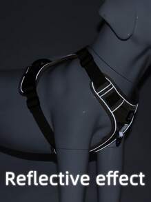 1入組戶外狗用無拉式寵物背帶 - 咖啡棕 - 查看 5