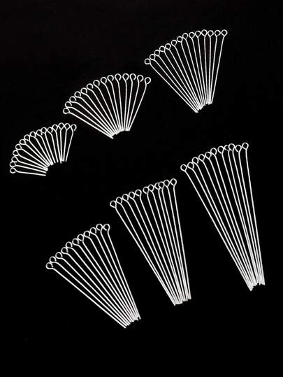 100pcs Eye Head Pins For Jewelry Findings Making DIY Earrings