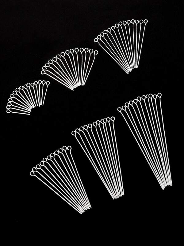 100pcs Eye Head Pins For Jewelry Findings Making DIY Earrings