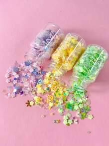 3瓶/套隨機色夜光花DIY首飾配件 - 彩色 - 查看 2