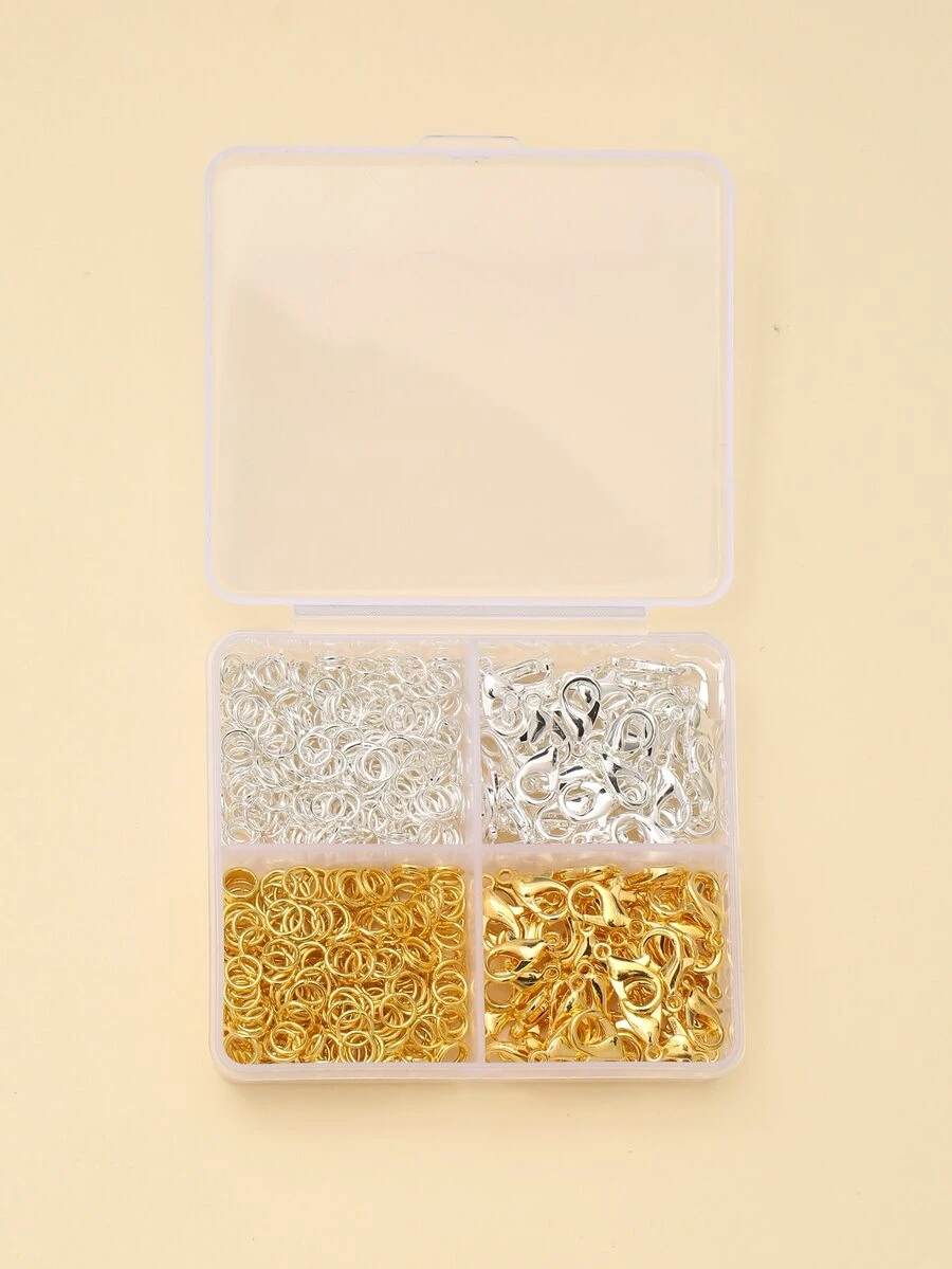 700pcs/set Lobster Clasp DIY Jewelry Accessory - Multicolor - View 1