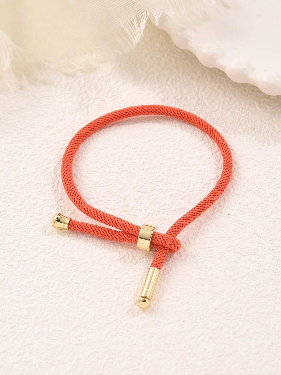 Vòng đeo tay rắn tối giản - Đỏ - Xem 1
