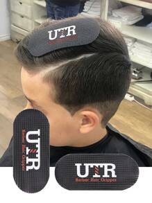 1包/2片装黑色尼龙魔术贴假发片，适用于头发、理发师、美发工具、美发产品、吹风机、头发、配件、美发产品、美发工具、美发用品、头发护理、卷发刷、理发师、理发师配件、美发设备、旅行必备、旅行必备、发型、美发、头发、旅行、美发产品、美发工具、美发用品、理发师、理发师配件、理发店、美发设备 - 彩色 - 查看 4