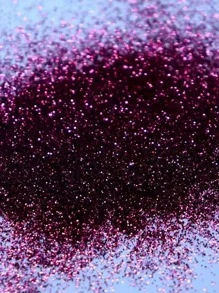 1 gói 10g Kim sa trang trí móng tay DIY Đá quý trang trí móng tay Phụ kiện làm móng - Màu tím - Xem 3