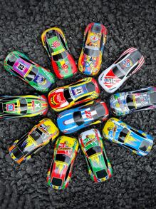 1pc Racing Car Design Random Pet Chasing Toy For Dog And Cat For Interaction - Multicolor - View 2