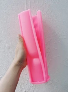 1pc Silicone Mold, Modern Column Design DIY Silicone Mold For Home - Pink - View 1