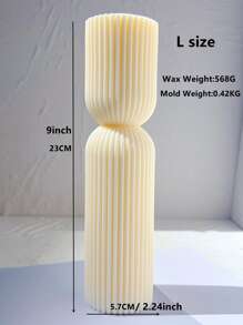 1pc Silicone Mold, Modern Column Design DIY Silicone Mold For Home - Pink - View 7