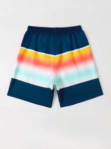 Boys Ombre Swim Shorts - Multicolor - View 2