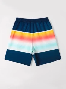 Boys Ombre Swim Shorts - Multicolor - View 3