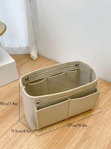 Túi Xách tay Nữ - Màu Khaki - Xem 4