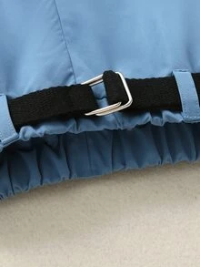 Toddler Boys Flap Pocket Shorts - Dusty Blue - View 3