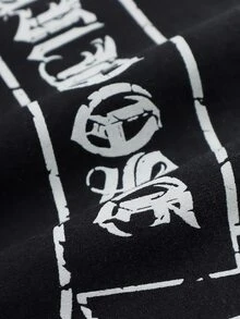 Áo thun & Áo lót Nam Lá thư Giải trí - màu đen - Xem 6