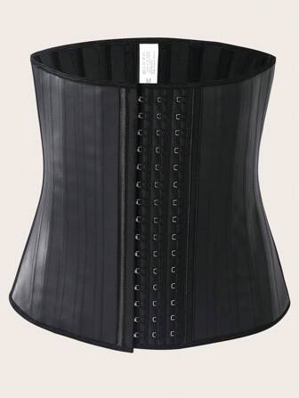 1pc 29cm High Rubber Waist Cincher Belt, Sports & Fitness Waist Trainer Latex Shapewear Corset Gym Accessories For Belly Slimming Girdles, Lumbar Girdles For Belly Slimming Corset