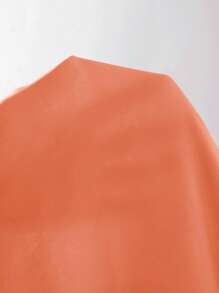 SHEIN Clasi Top monocolore maniche a fessura