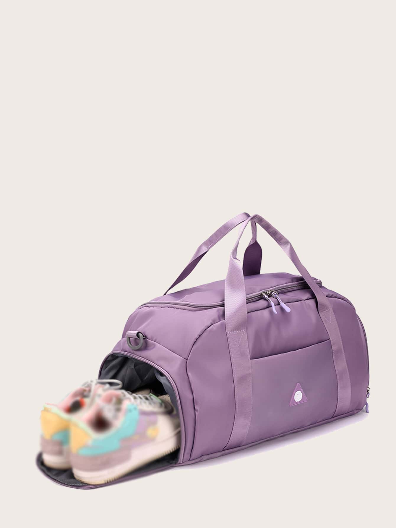 Large Capacity Training Bag Travel Bag - Purple - View 1