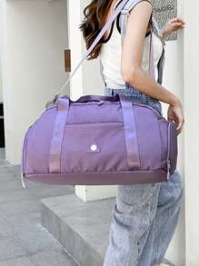 Large Capacity Training Bag Travel Bag - Purple - View 6