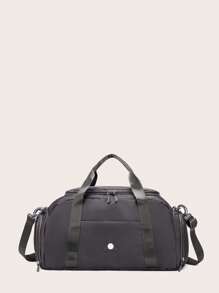 Large Capacity Training Bag Travel Bag - Grey - View 2