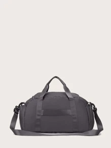 Large Capacity Training Bag Travel Bag - Grey - View 4