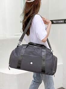 Large Capacity Training Bag Travel Bag - Grey - View 6