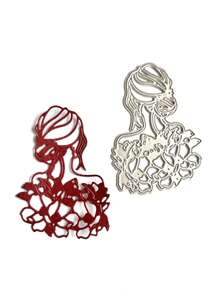 1 Thép Carbon Cắt Chết, Hiện Đại Hình Thiết Kế DIY Khắc Stencil Thủ Công Chết Cho Gia Đình - Bạc - Xem 3