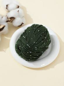 1卷素色纱线 - 軍綠色 - 查看 1