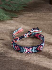 1 Màu Boho Khối Tua Rua Trang Trí Dây Vòng Tay Cho Nữ Trang Trí Hàng Ngày - Nhiều màu - Xem 3