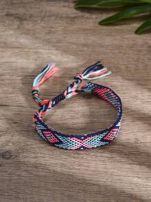 1 Màu Boho Khối Tua Rua Trang Trí Dây Vòng Tay Cho Nữ Trang Trí Hàng Ngày - Nhiều màu - Xem 4