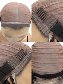 Transparent Lace Pixie Cut 13 X 1 180 Density Extra Short Natural Black Color Lace Closure Human Hair Wig Virgin Hair Daily Use Young - Natural Black - View 6