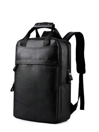 中等功能背包素色