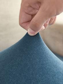 1pc stevige stretchy sofa stoelhoes, minimalistische polyester bank kussenhoes voor thuis