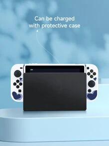 Valentine's Day Love Protective Case Compatible With Switch,Can Be Installed In The Dock Without Removing The Protective Case