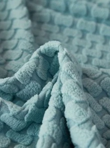 Husa de canapea de culoare solidă 1 bucată, husă de canapea din poliester elastic Jacquard, decorativă, pentru majoritatea canapelelor - Bleu - Vizualizare 4