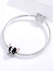 ESBERRY Animal Design Silver DIY Pendant - Silver - View 2