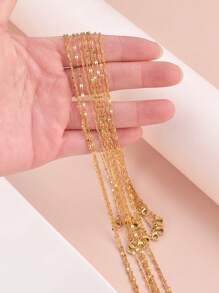 10 piezas Collar con colgante de labios, joyería de uso diario para mujer