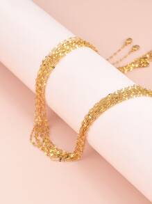 10 piezas Collar con colgante de labios, joyería de uso diario para mujer