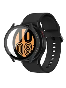 2合1防水殼和屏幕保護膜兼容三星星系手錶5/4 - 黑色 - 查看 6