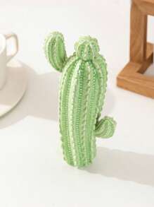 1入組仙人掌設計裝飾工藝品瓷器裝飾品用於家居裝飾 - 彩色 - 查看 2