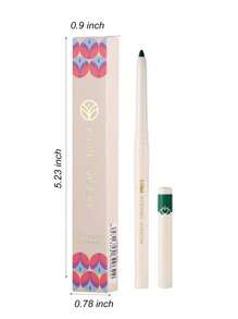 1 pieza Lápiz delineador de ojos de larga duración Sombra de ojos Y2K - Verde - Ver 2