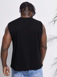 Manfinity NXTstreet 男士棉撲克牌和印花背心上衣